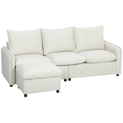 Homcom divano angolare - homcom,