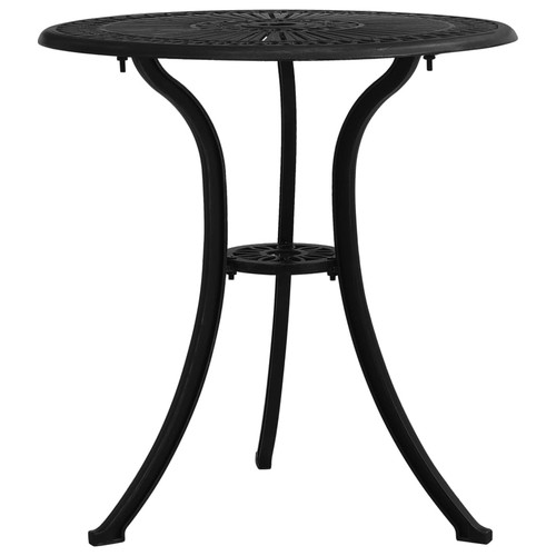 Vidaxl tavolo giardino nero - vidaxl,