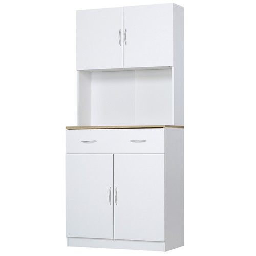 Homcom credenza cucina - credenza, 180cm