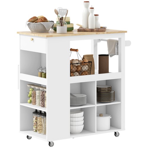 Homcom carrellino cucina - homcom,