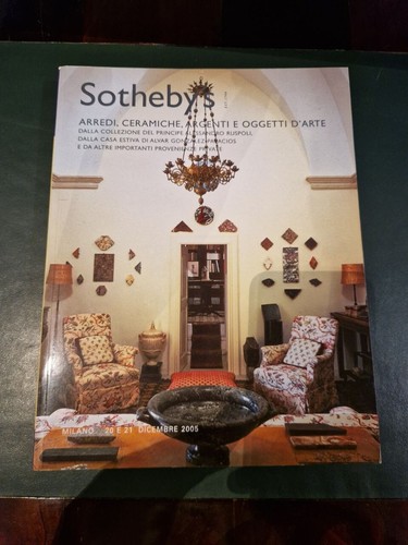 Catalogue sotheby arredi - catalogue,, "sotheby's,