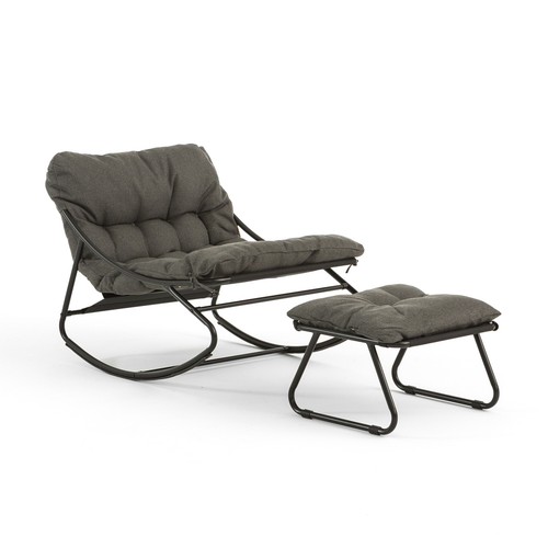 Poltrona dondolo con - a,