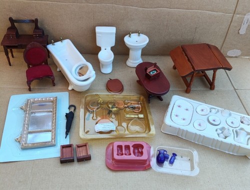 Dollhouse furniture lot - dollhouse,