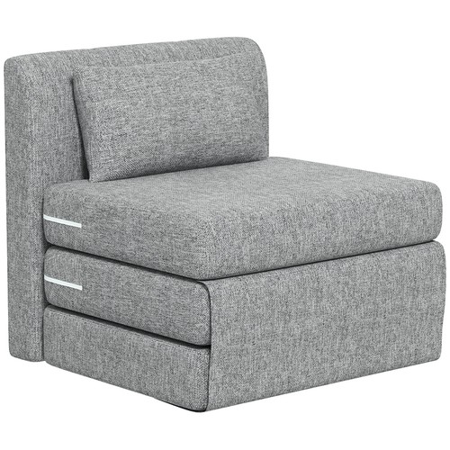 Homcom poltrona letto - poltrona,